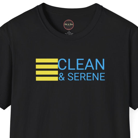 Clean & Serene Unisex Softstyle T-Shirt