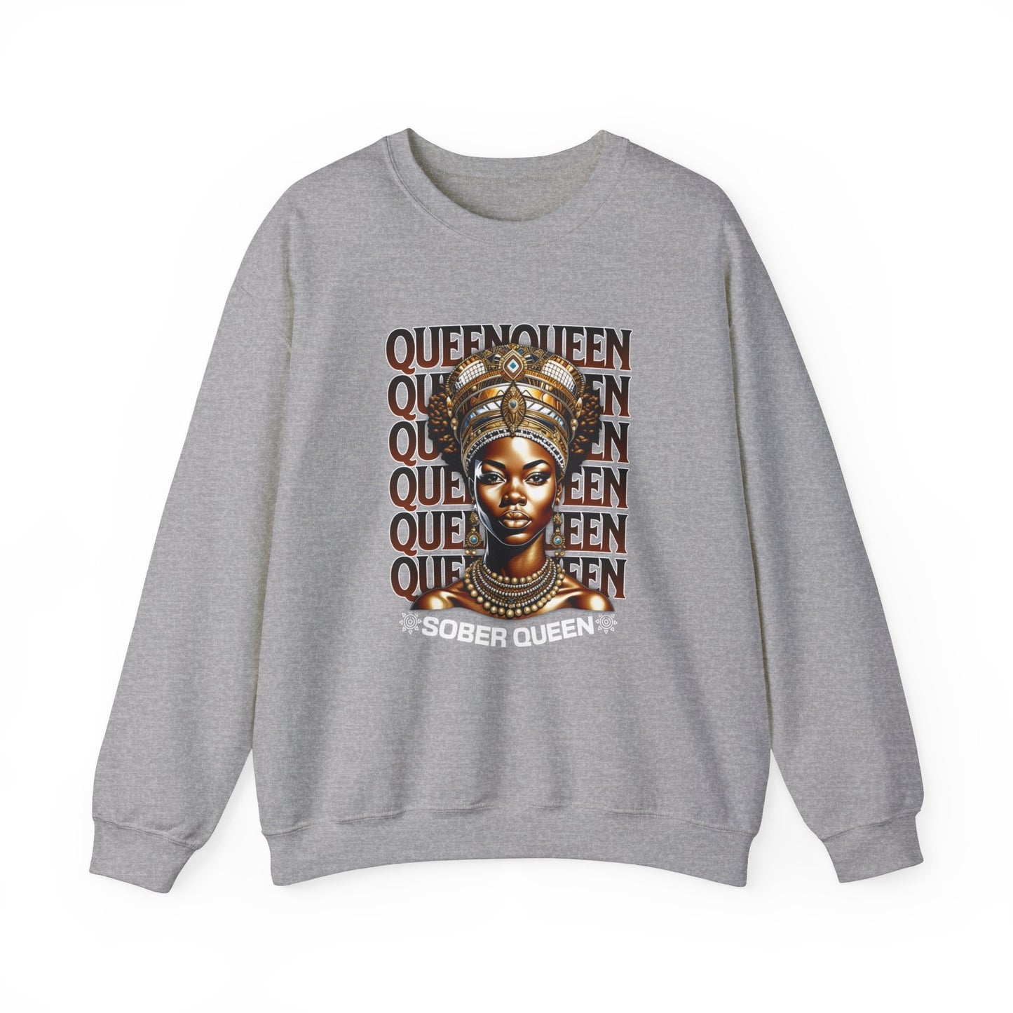 Sober Queen Unisex Heavy Blend™ Crewneck Sweatshirt