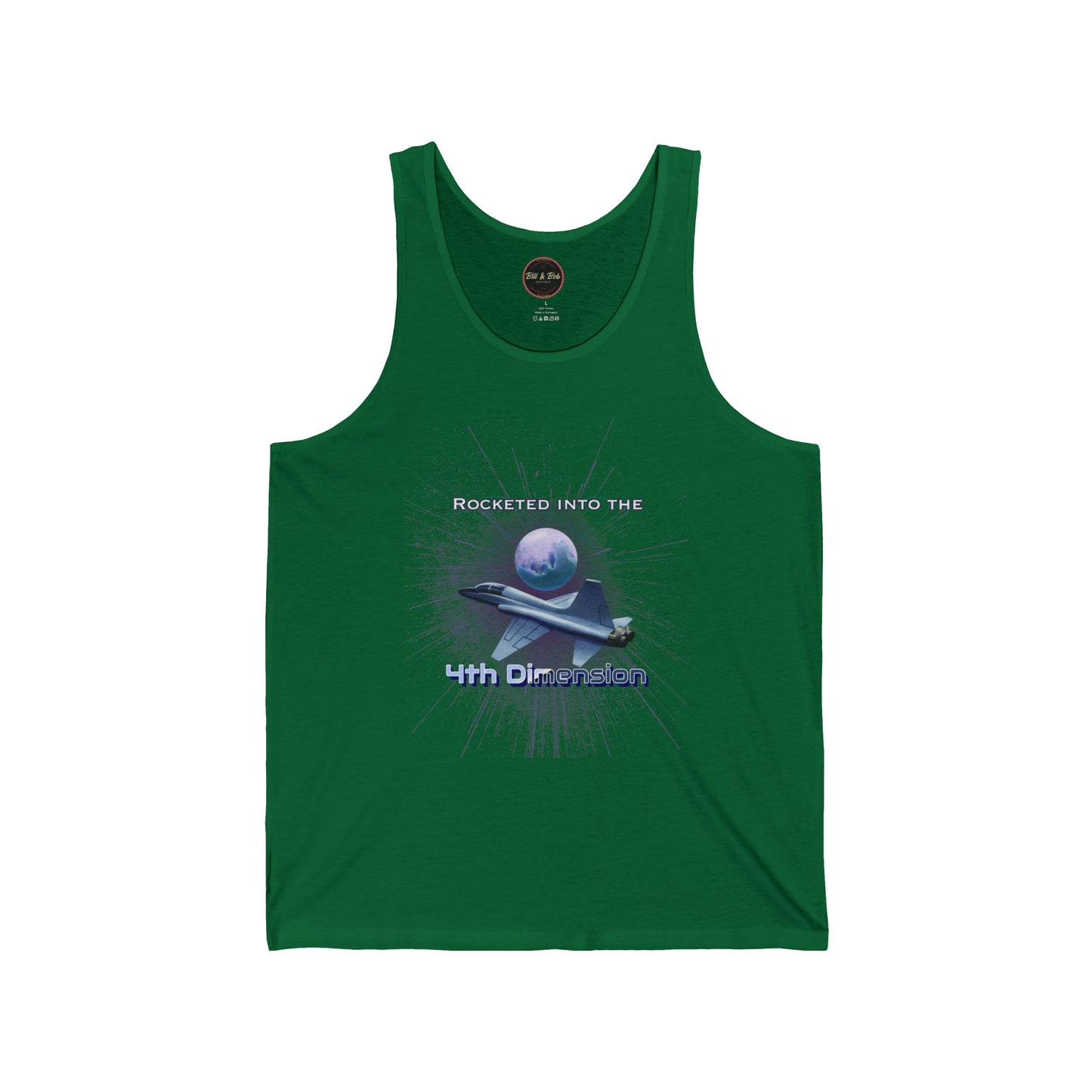 4th Dimension Unisex Jersey Tank