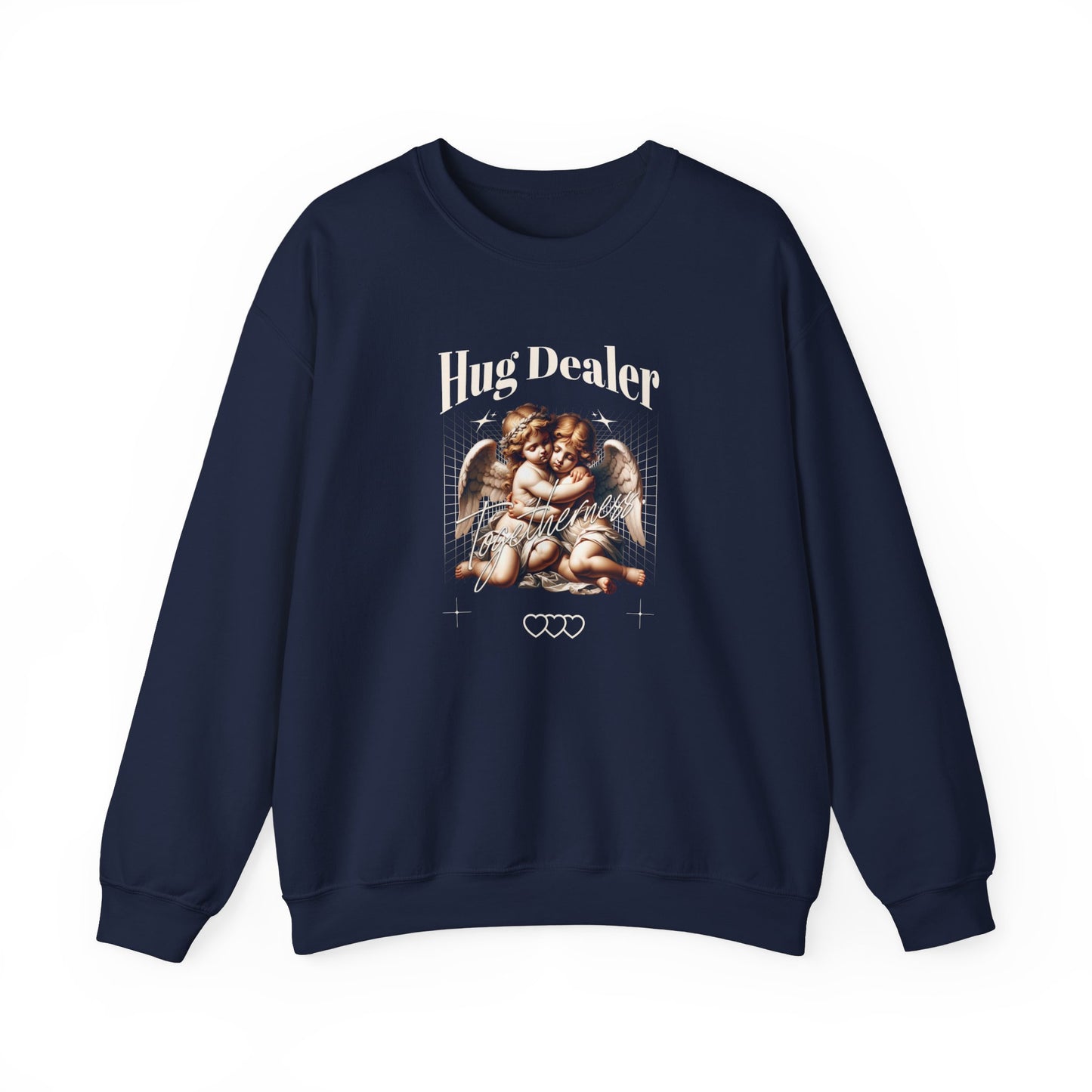 Hug Dealer Unisex Heavy Blend™ Crewneck Sweatshirt