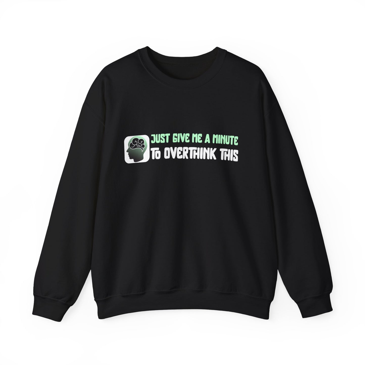 Overthink This Unisex Heavy Blend™ Crewneck Sweatshirt