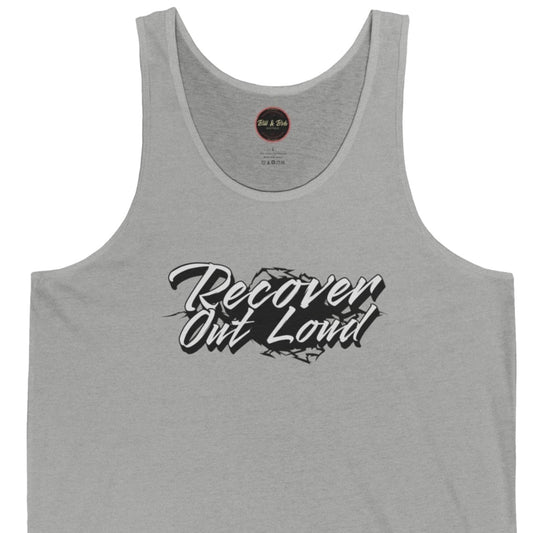 Recover Out Loud Unisex Jersey Tank