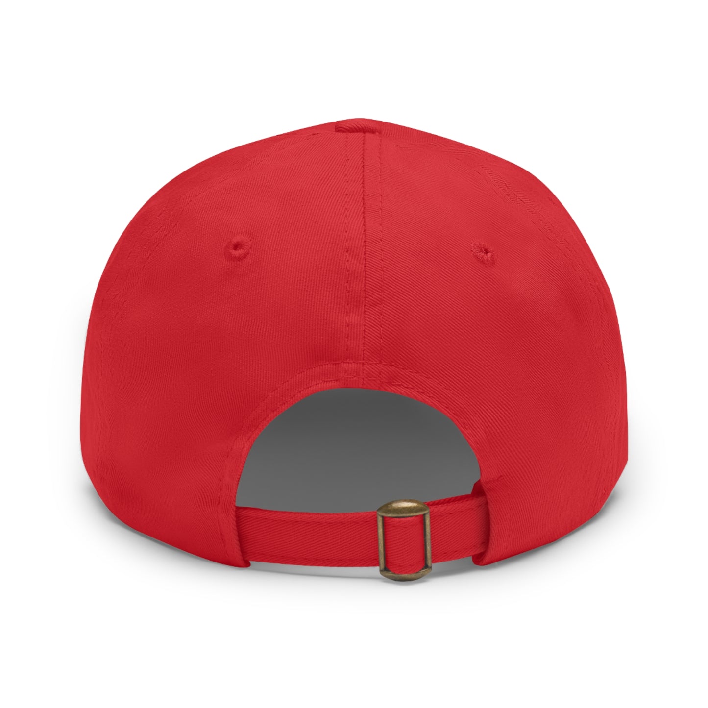 One Day Easy Does It Dad Hat with Leather Patch (Round)