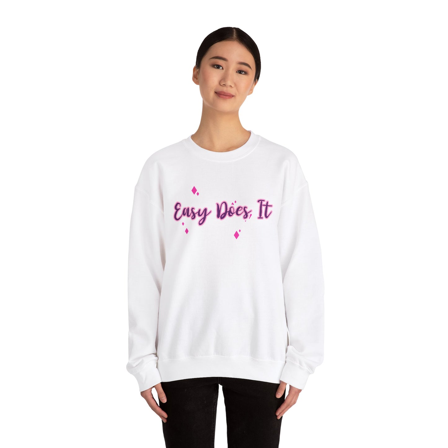 Easy Does It Unisex Heavy Blend™ Crewneck Sweatshirt