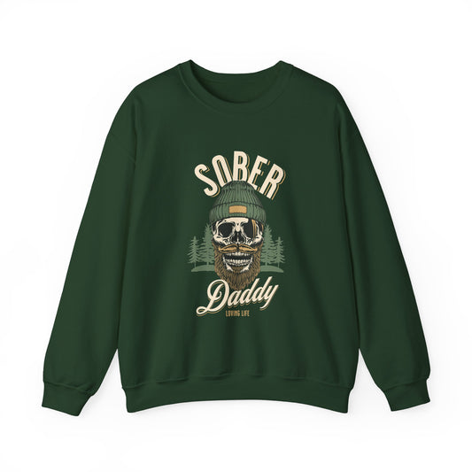 Sober Daddy Unisex Heavy Blend™ Crewneck Sweatshirt