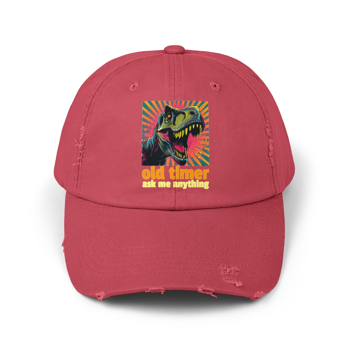Old Timer Unisex Distressed Cap