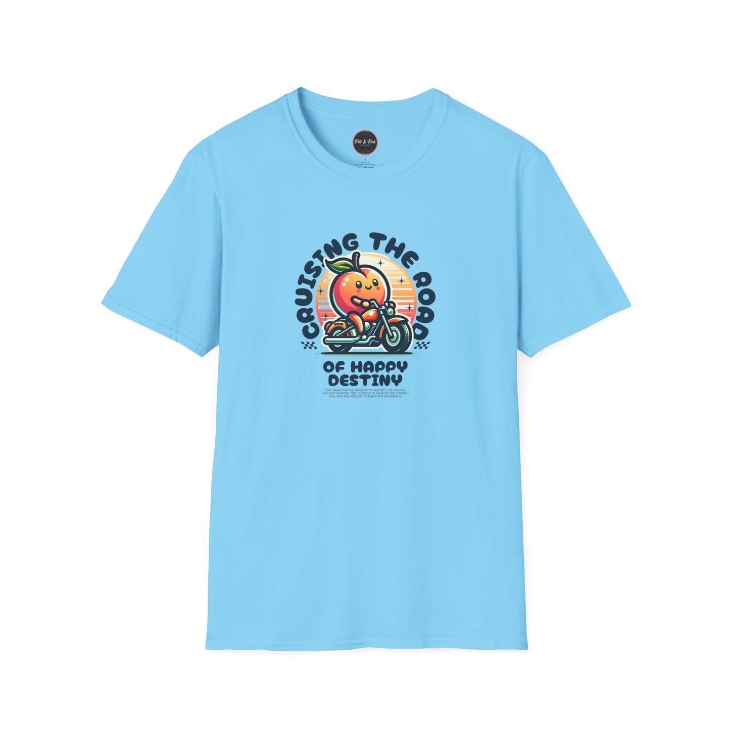 Cruising the Road of Happy Destiny Unisex Softstyle T-Shirt