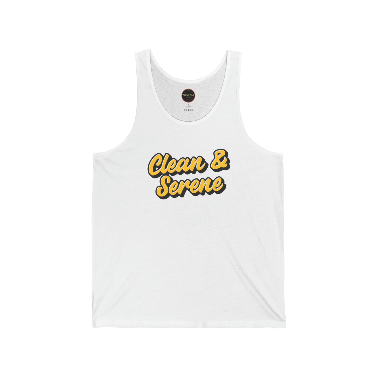 Clean and Serene Unisex Jersey Tank