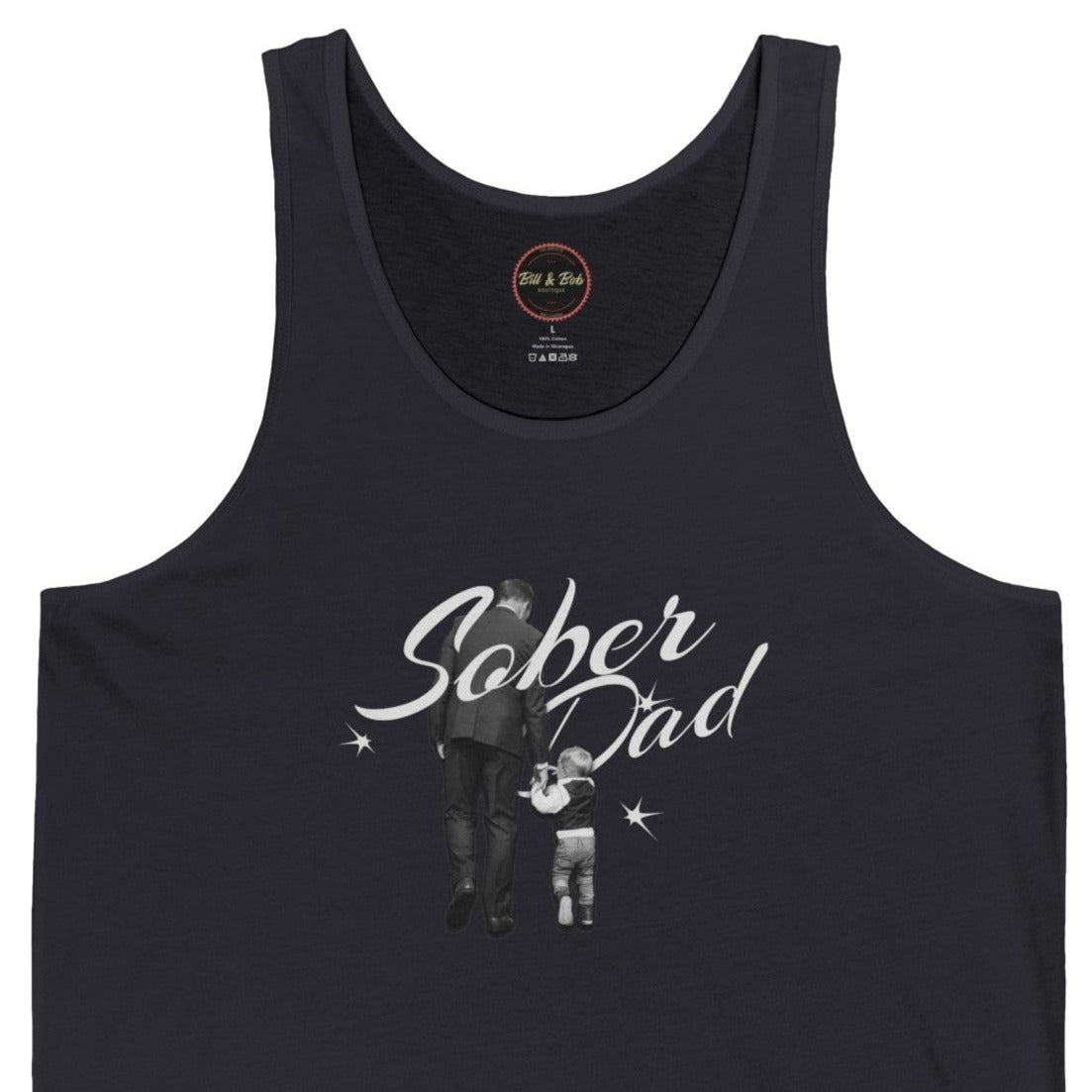 Sober Dad Unisex Jersey Tank