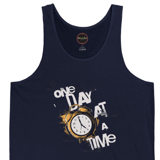 One Day at a Time Unisex Jersey Tank