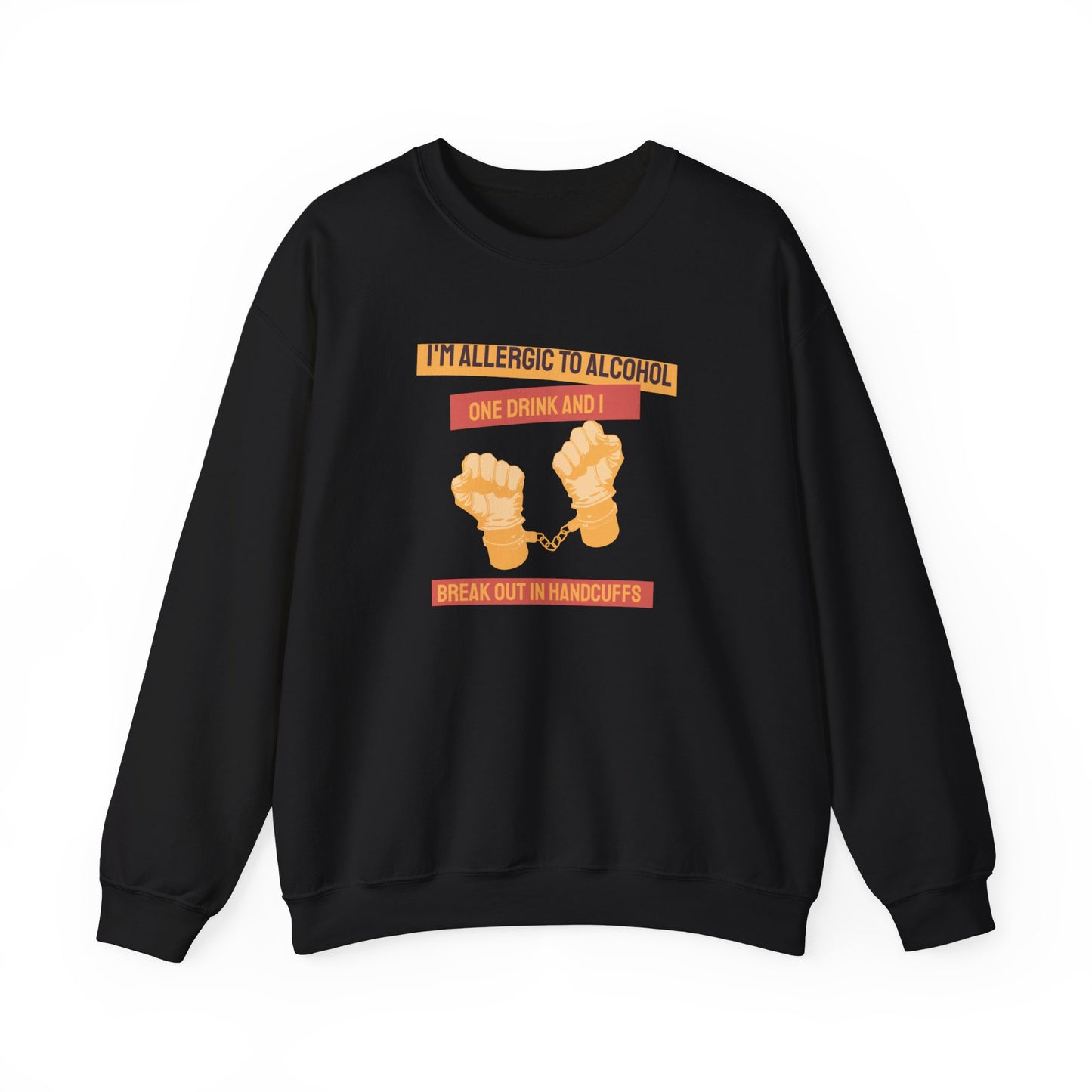 Break Out in Handcuffs Unisex Heavy Blend™ Crewneck Sweatshirt