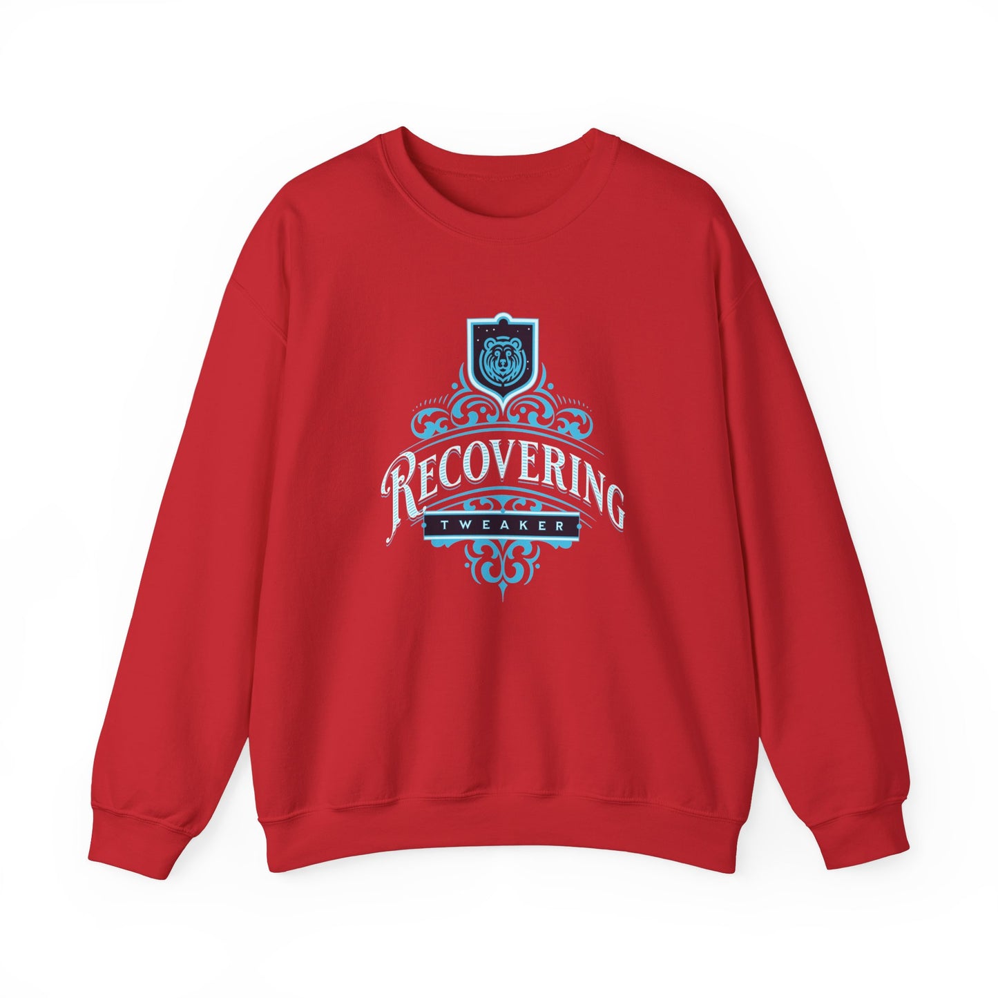 Recovering Tweaker Unisex Heavy Blend™ Crewneck Sweatshirt