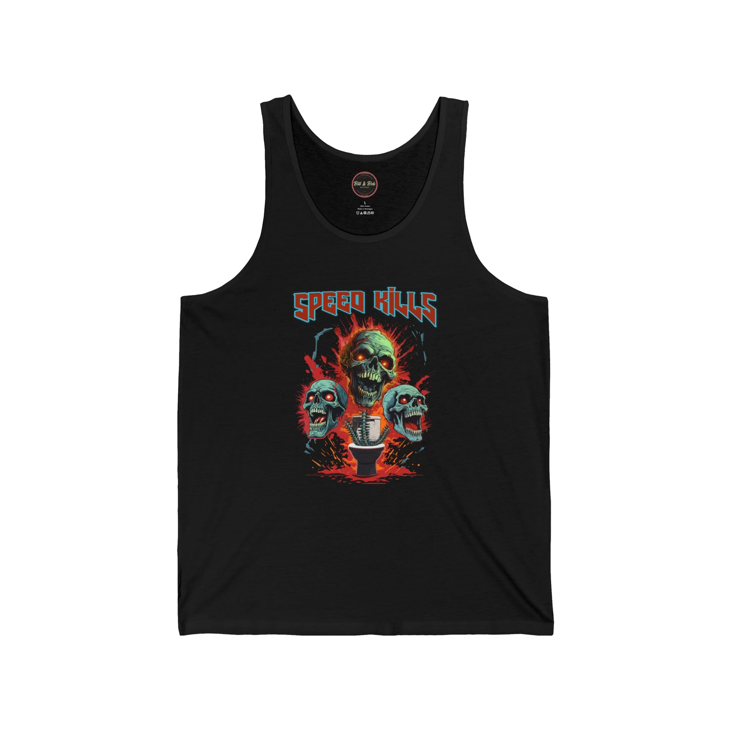 Speed Kills Unisex Jersey Tank