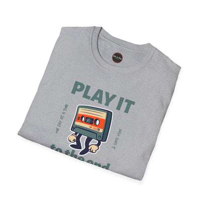 Play the tape to the End Unisex Softstyle T-Shirt