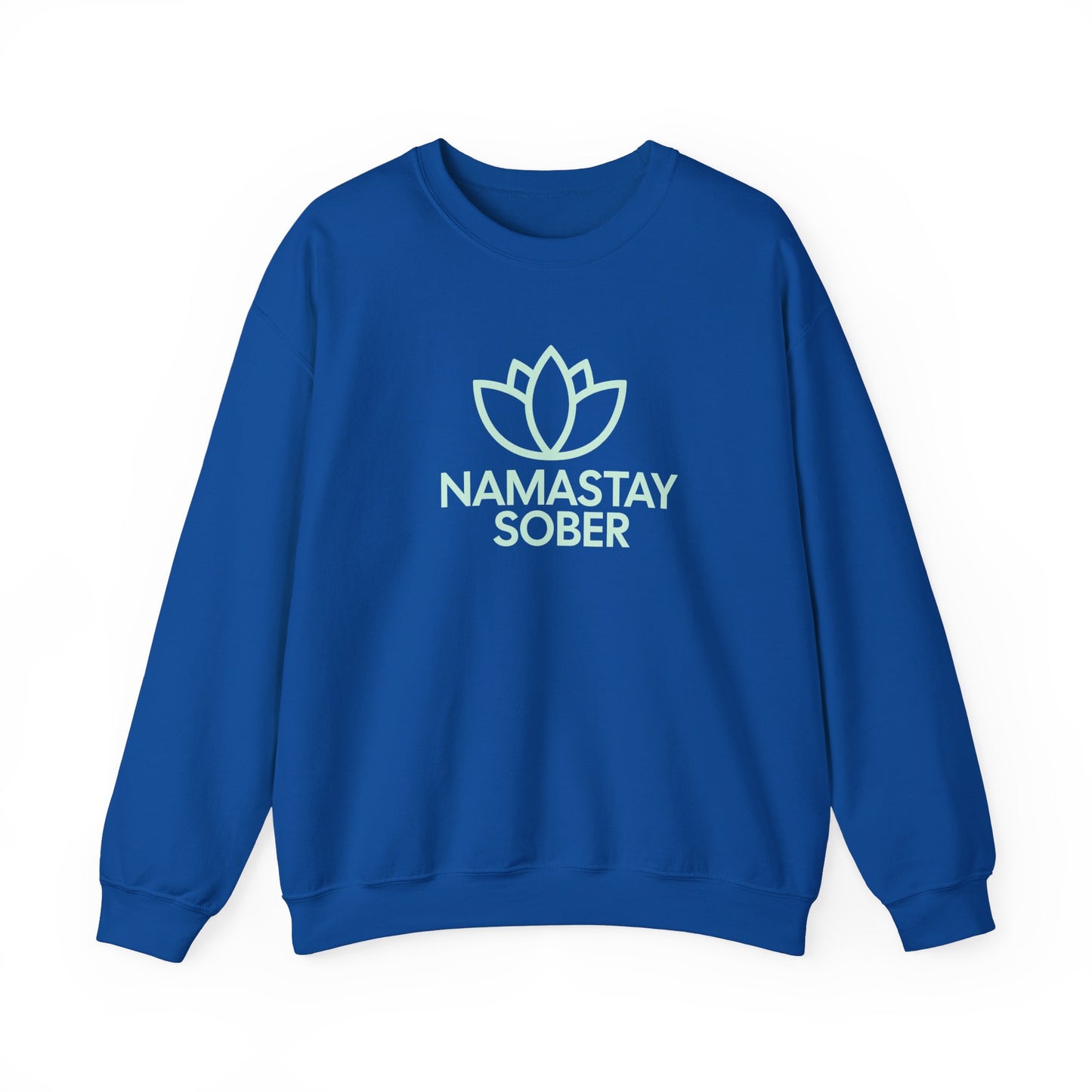 Namastay Sober Unisex Heavy Blend™ Crewneck Sweatshirt