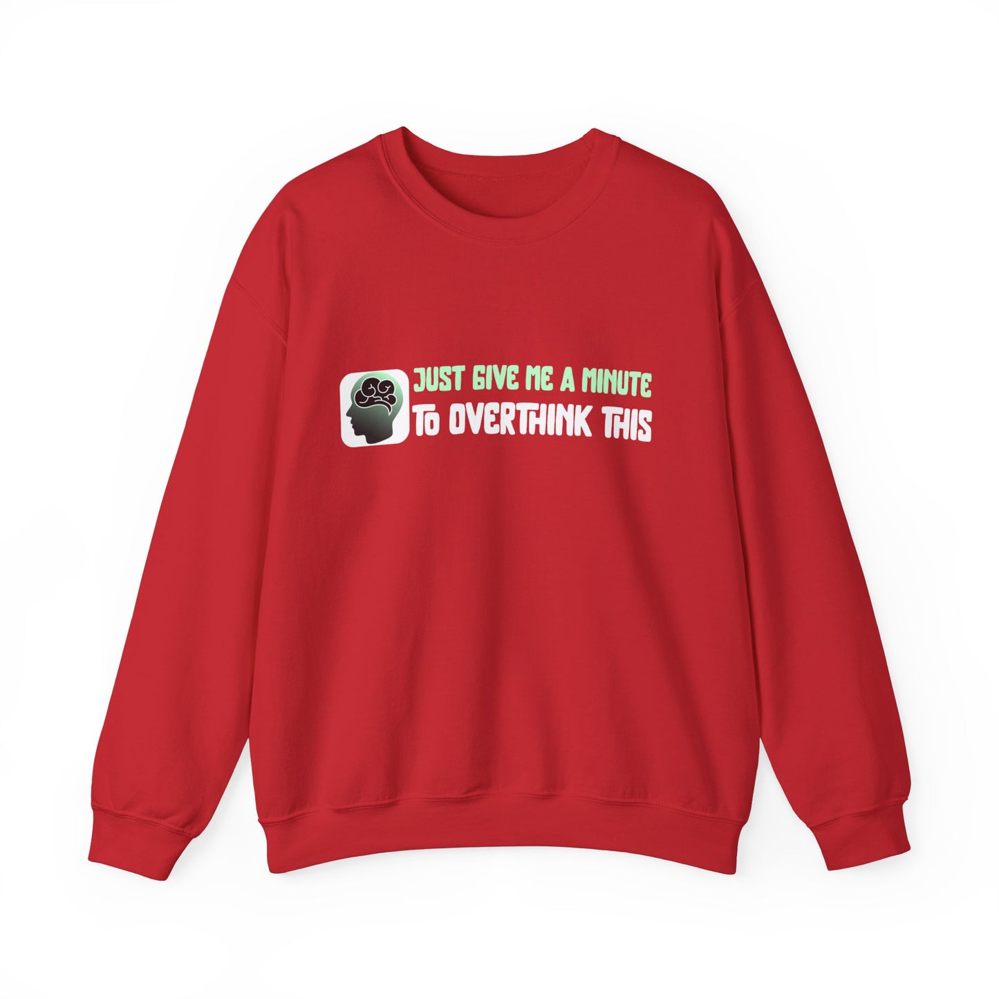 Overthink This Unisex Heavy Blend™ Crewneck Sweatshirt