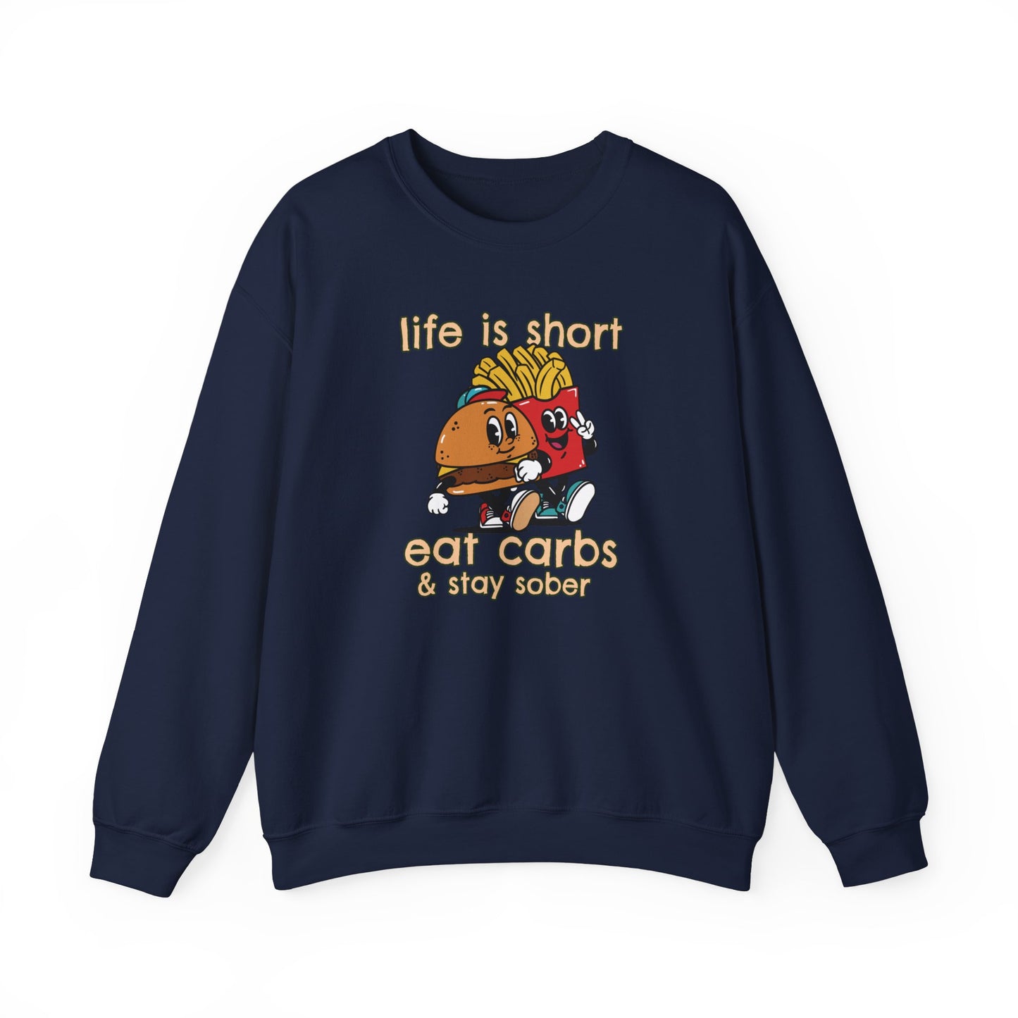 Life is Short Unisex Heavy Blend™ Crewneck Sweatshirt