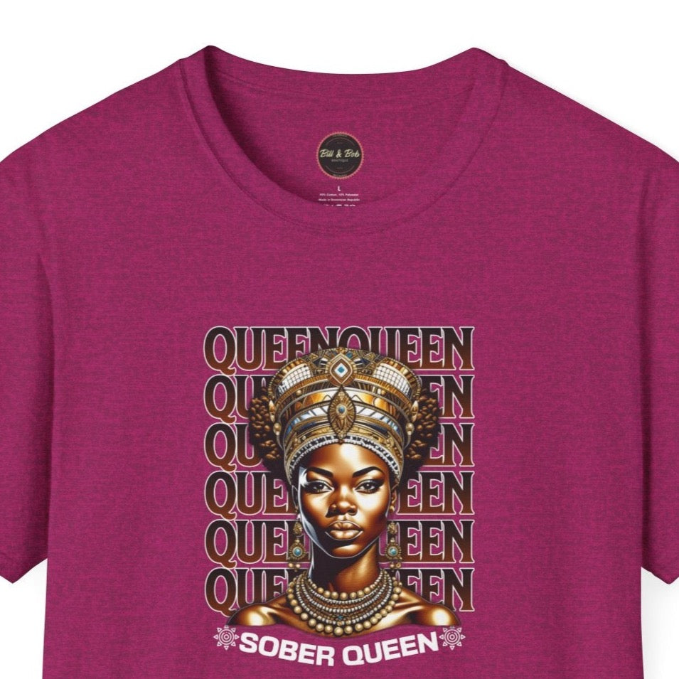 Sober Queen Unisex Softstyle T-Shirt