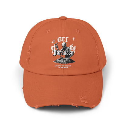 Out of the Darkness Unisex Distressed Cap