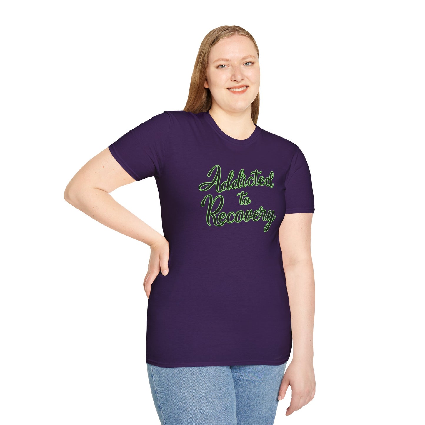 Addicted to Recovery Unisex Softstyle T-Shirt