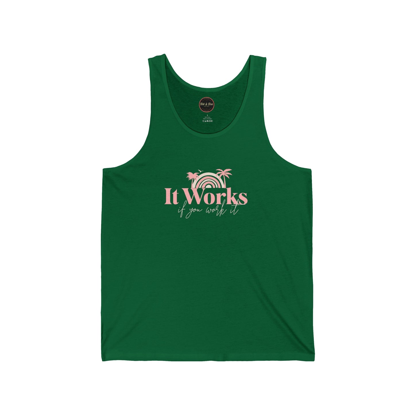 It Works Unisex Jersey Tank