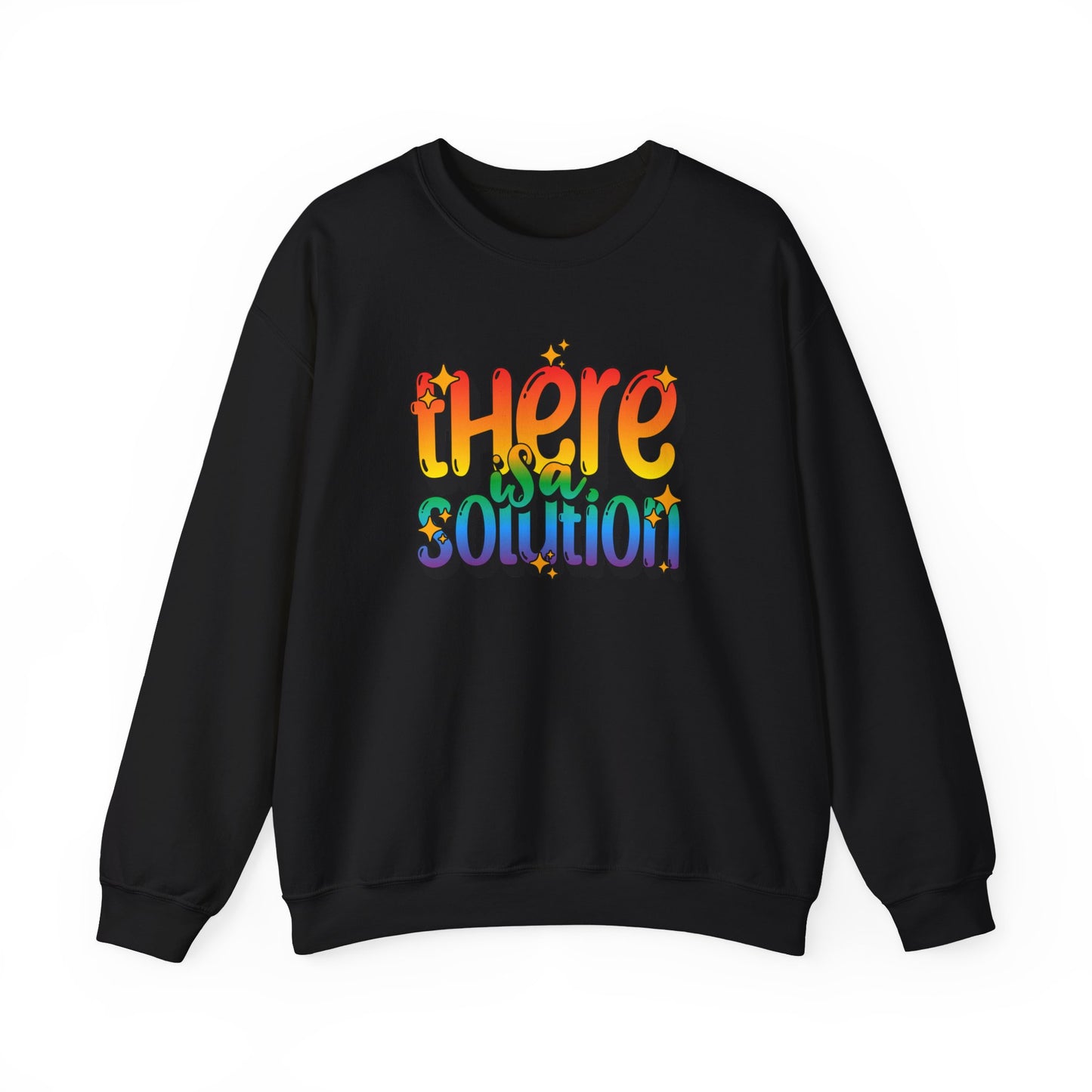 There is a Solution Unisex Heavy Blend™ Crewneck Sweatshirt