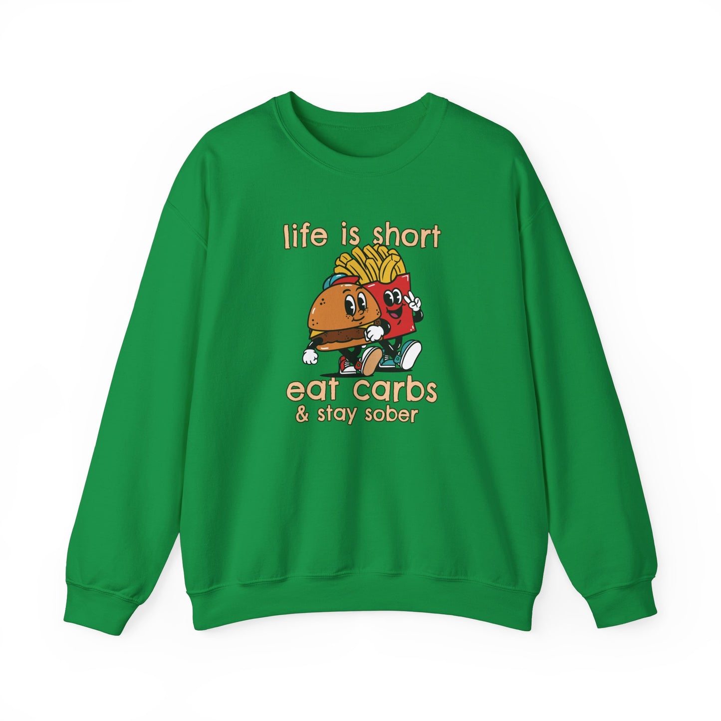 Life is Short Unisex Heavy Blend™ Crewneck Sweatshirt