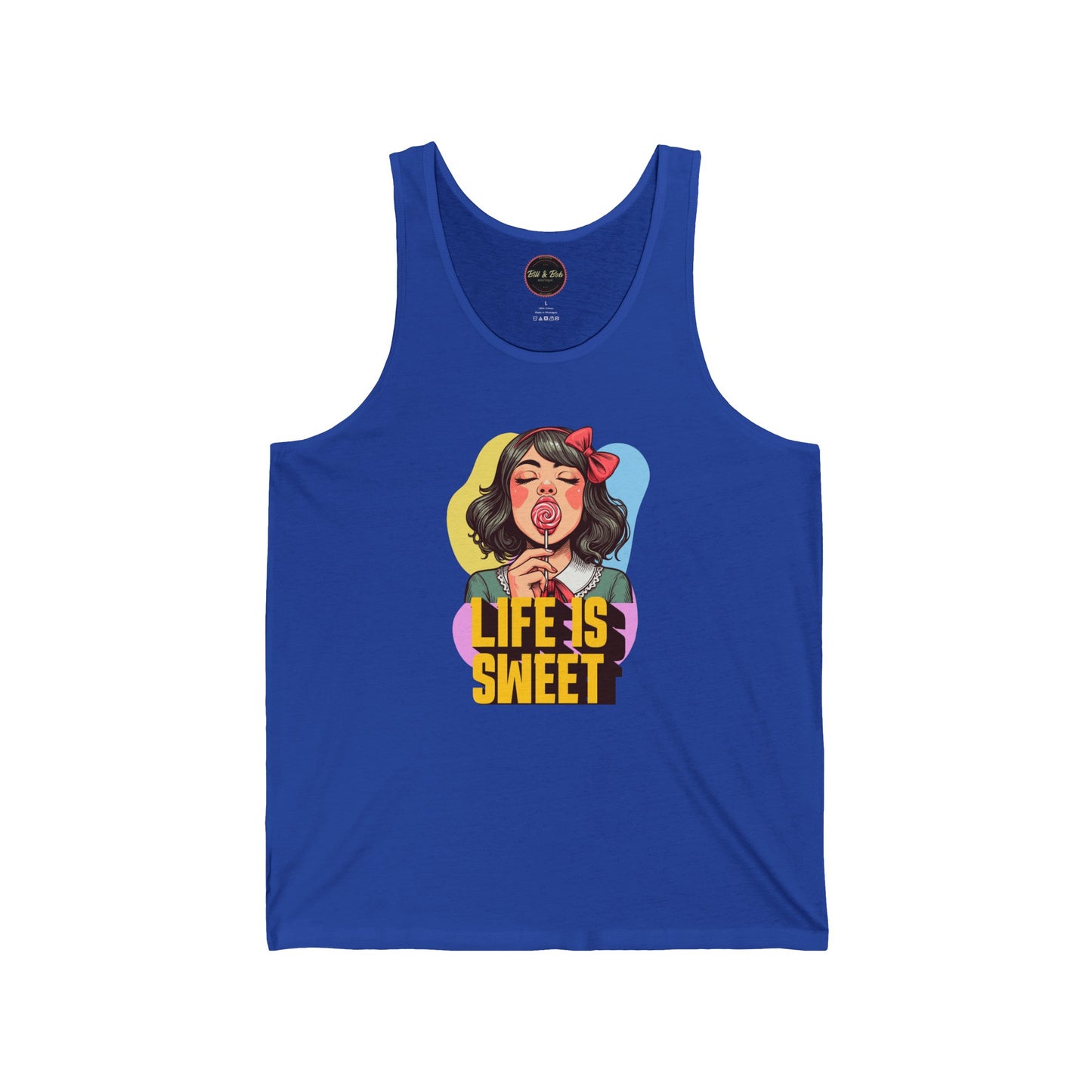 Life is Sweet Unisex Jersey Tank