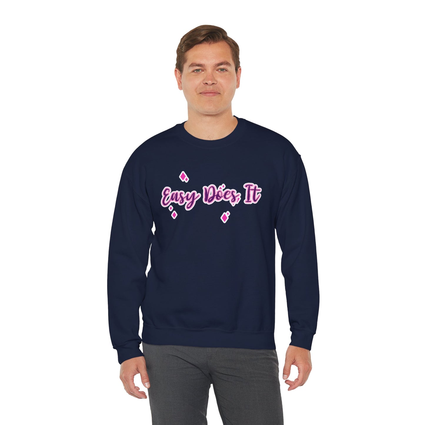 Easy Does It Unisex Heavy Blend™ Crewneck Sweatshirt