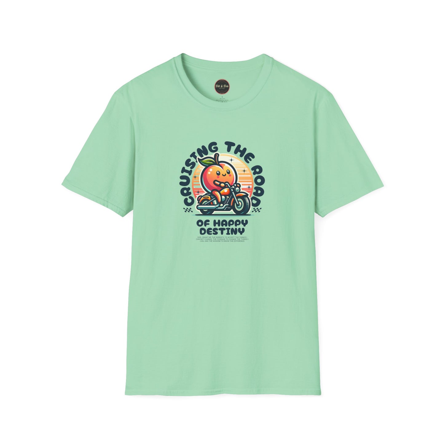 Cruising the Road of Happy Destiny Unisex Softstyle T-Shirt