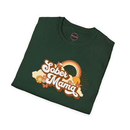 Sober Mama Unisex Softstyle T-Shirt