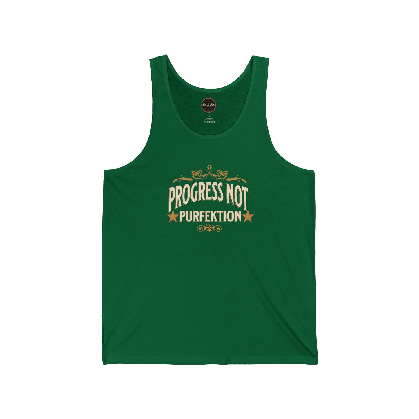 Progress Not Purfektion Fancy Unisex Jersey Tank