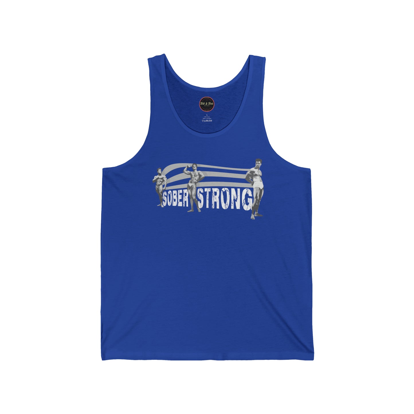 Sober Strong Unisex Jersey Tank