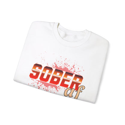 Sober AF Unisex Heavy Blend™ Crewneck Sweatshirt