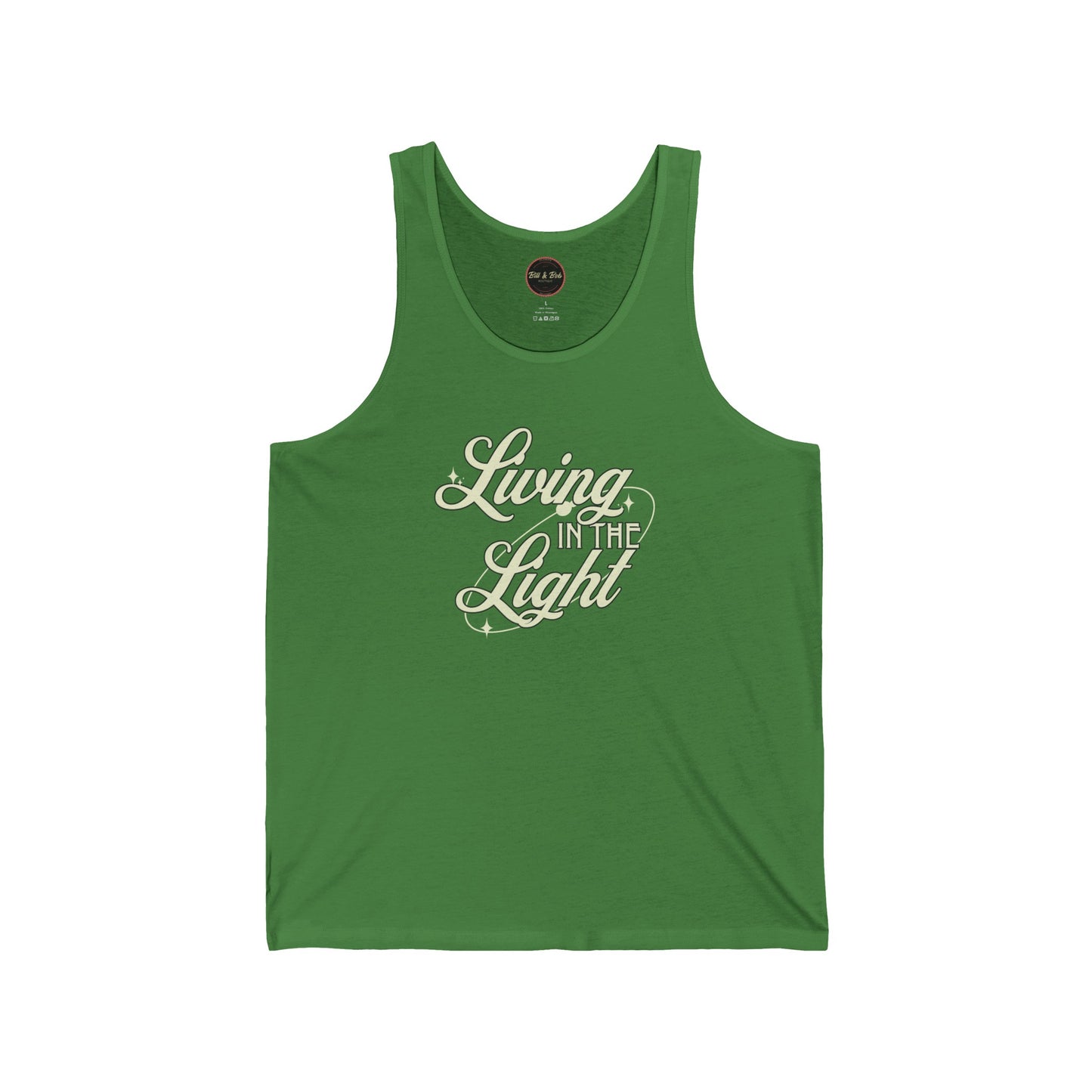 Living in the Light Unisex Jersey Tank