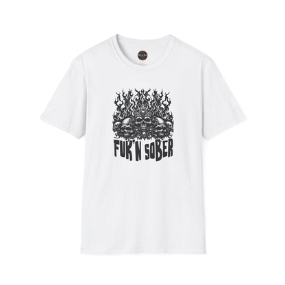 Fuk'n Sober Unisex Softstyle T-Shirt