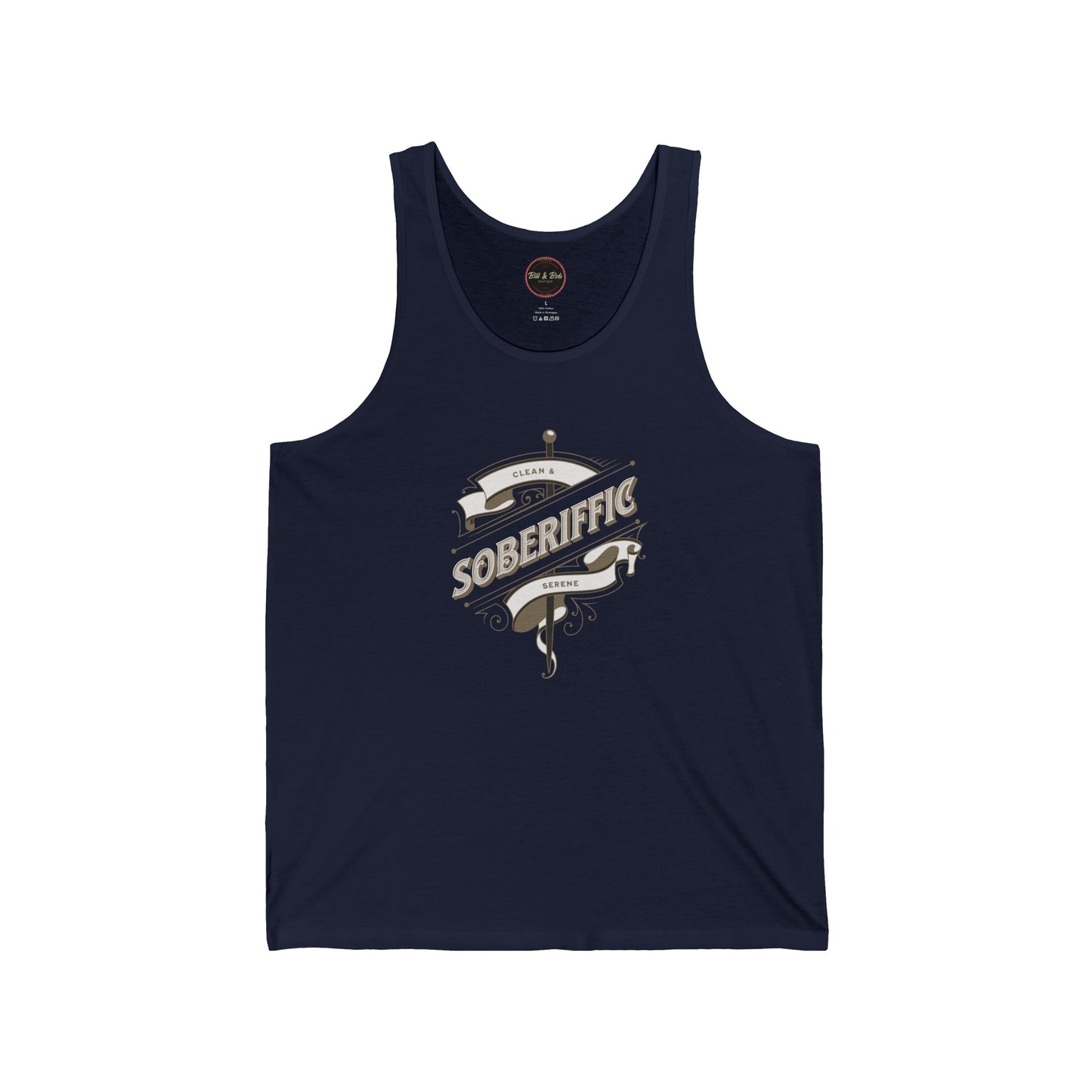 Soberiffic Unisex Jersey Tank