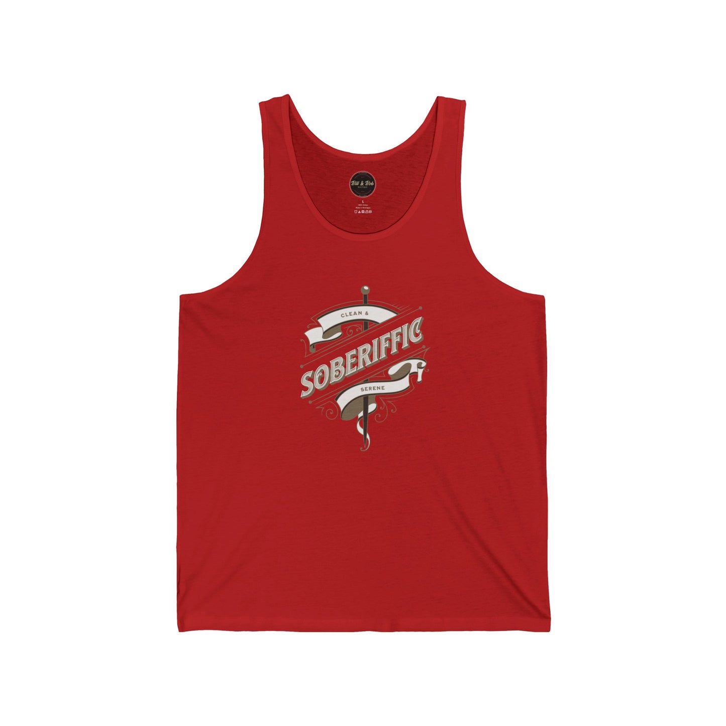 Soberiffic Unisex Jersey Tank