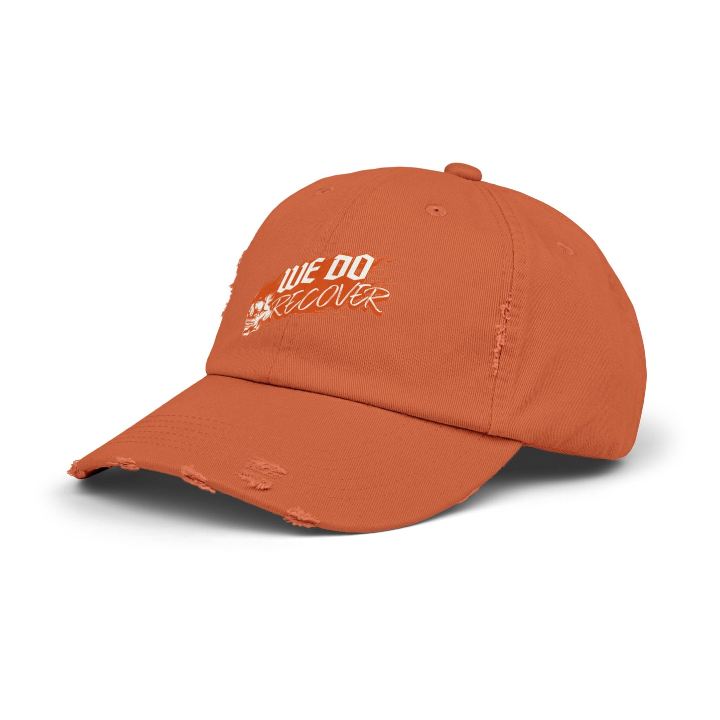 We Do Recover Unisex Distressed Cap
