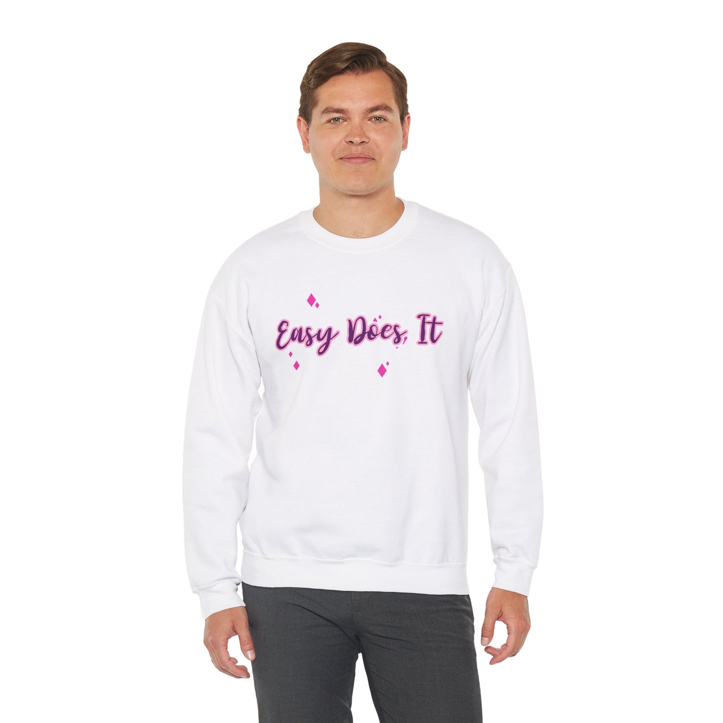 Easy Does It Unisex Heavy Blend™ Crewneck Sweatshirt