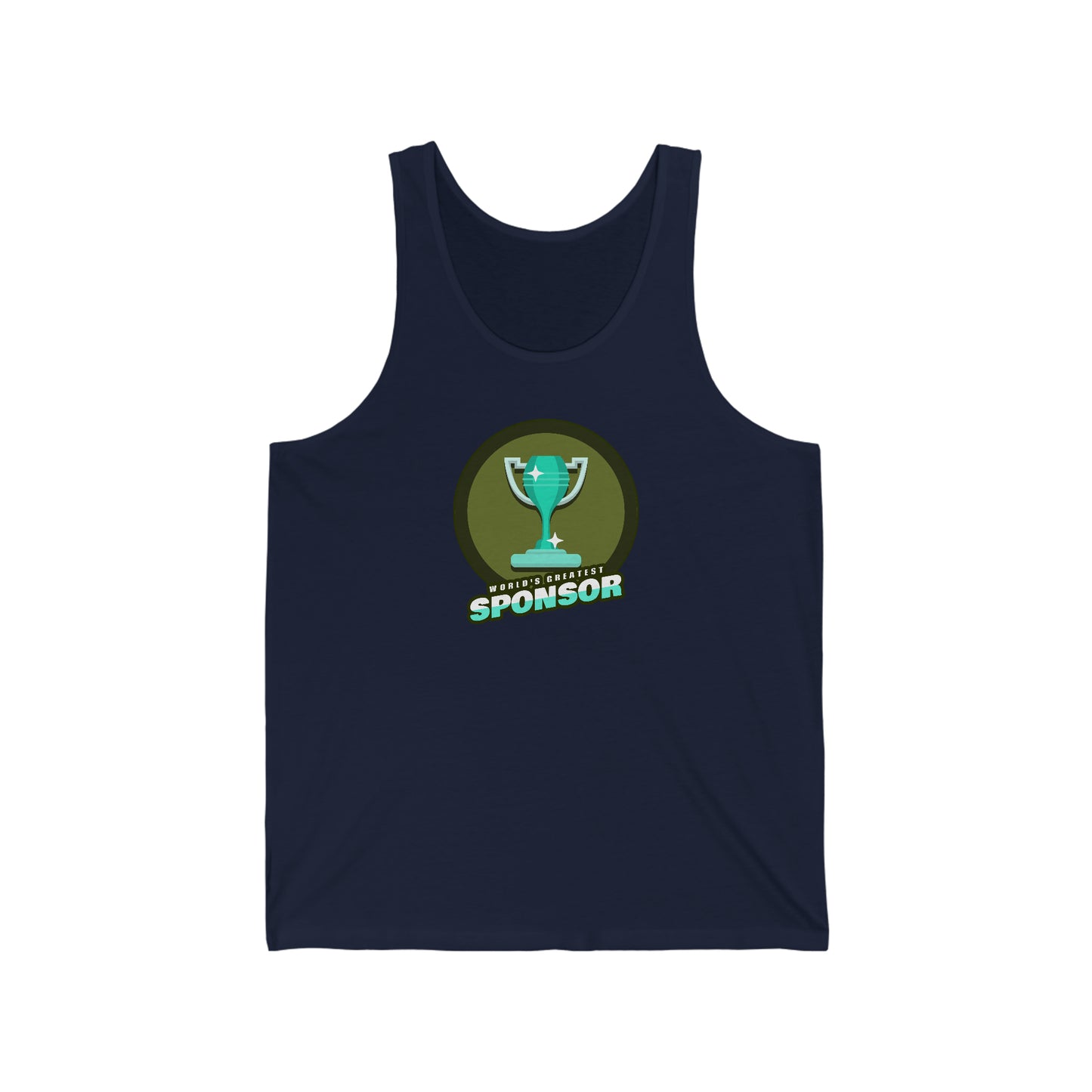 World's Greatest Sponsor Unisex Jersey Tank