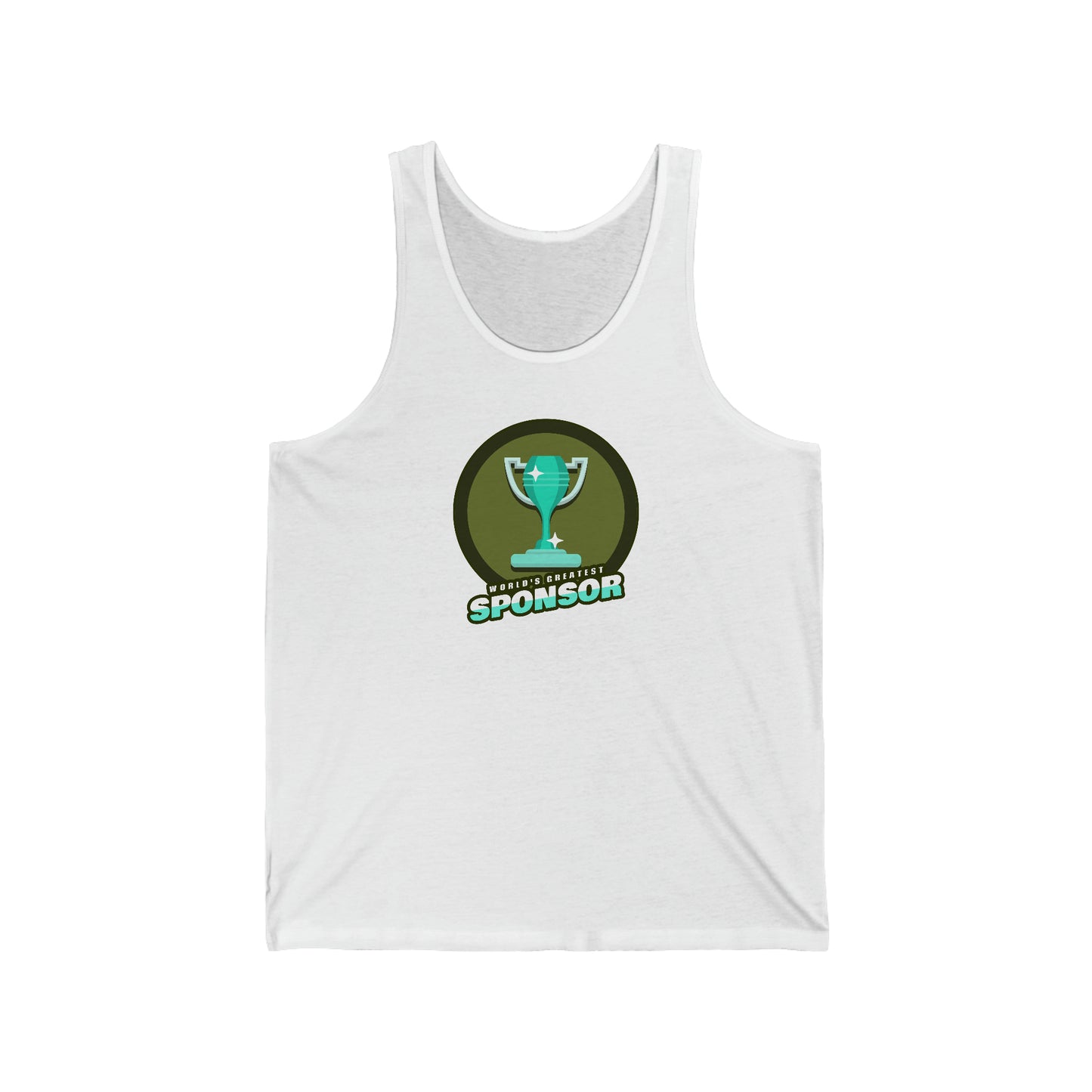 World's Greatest Sponsor Unisex Jersey Tank