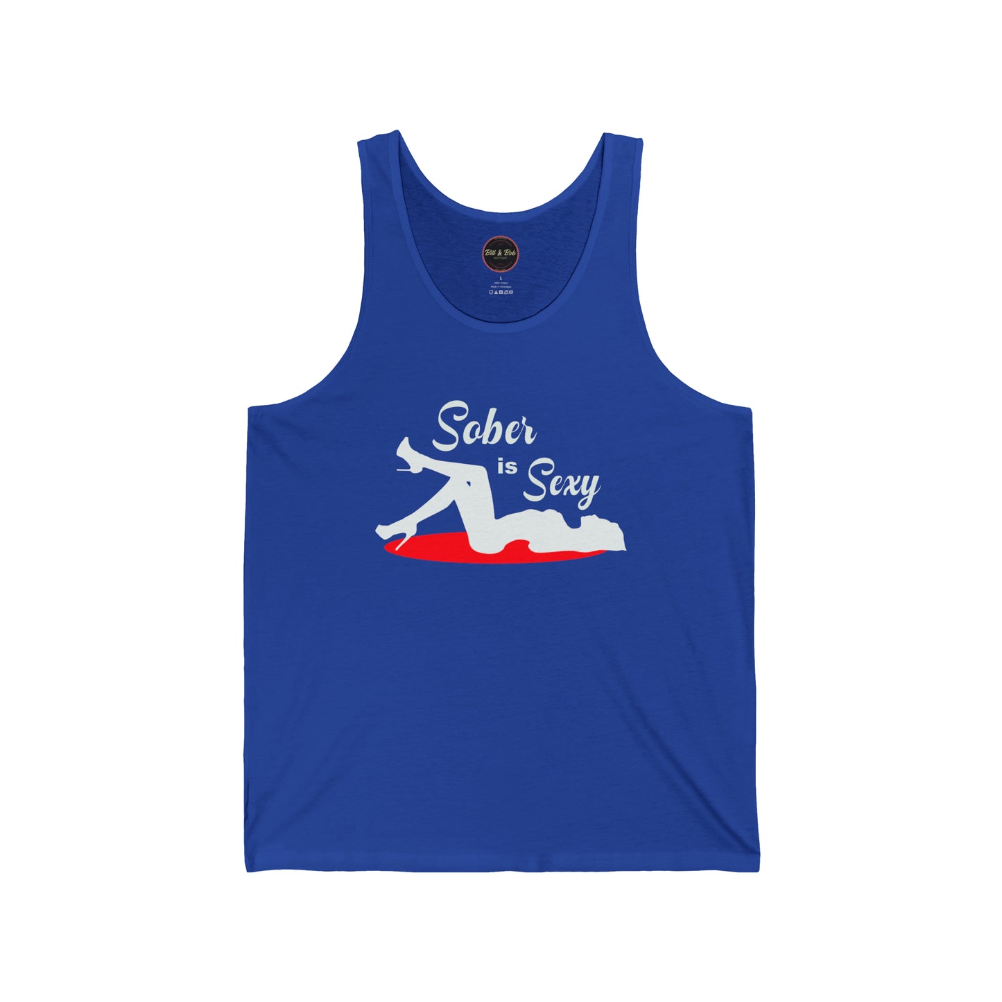 Sober is Sexy Unisex Jersey Tank