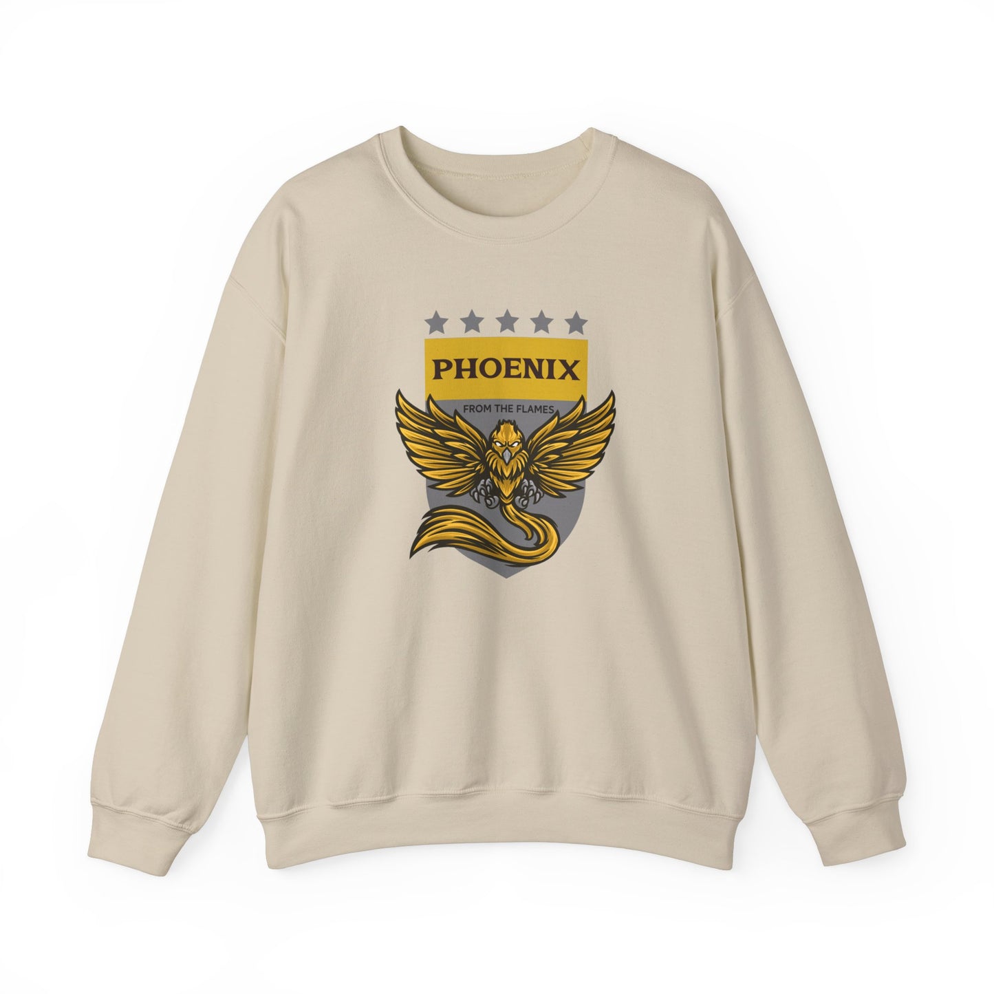 Phoenix from the Flames Unisex Heavy Blend™ Crewneck Sweatshirt