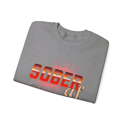 Sober AF Unisex Heavy Blend™ Crewneck Sweatshirt