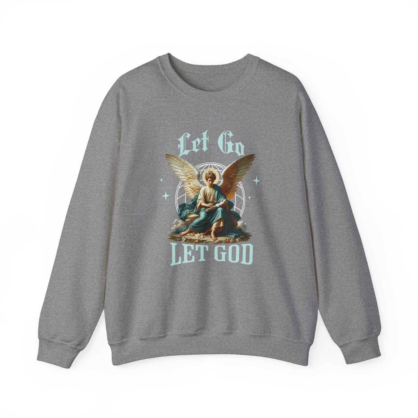 Let Go Let God Unisex Heavy Blend™ Crewneck Sweatshirt