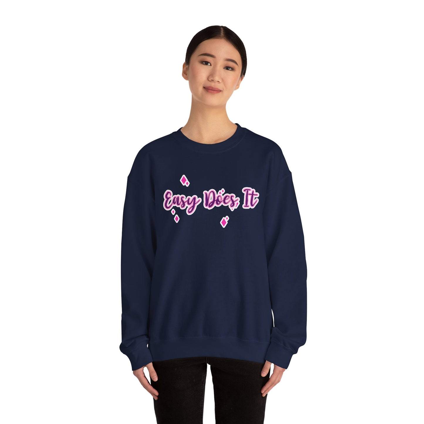 Easy Does It Unisex Heavy Blend™ Crewneck Sweatshirt