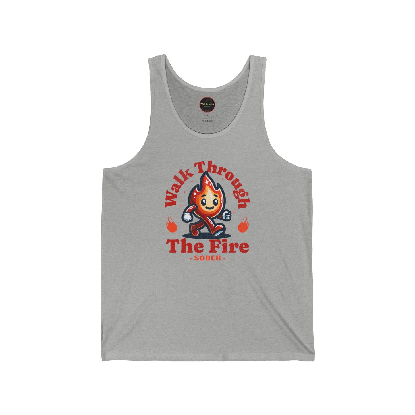 Walk Through the Fire Unisex Jersey Tank