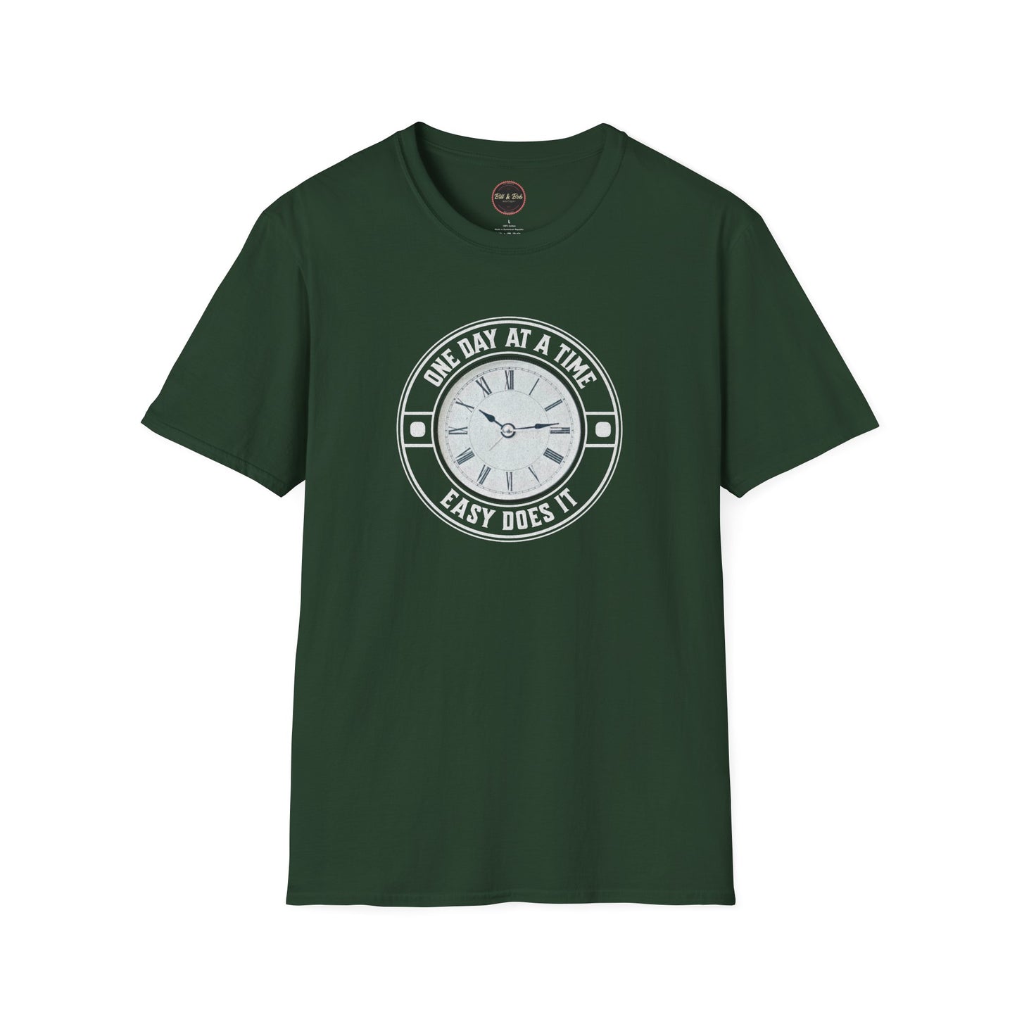 One Day Easy Does It Unisex Softstyle T-Shirt