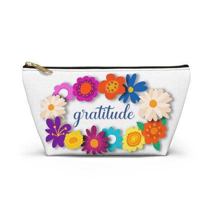 Gratitude Accessory Pouch w T-bottom